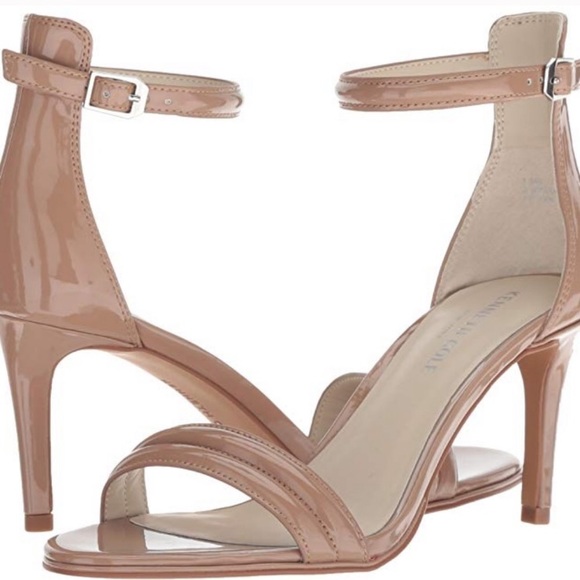Kenneth Cole Nude Heels Size 8 - Picture 1 of 7